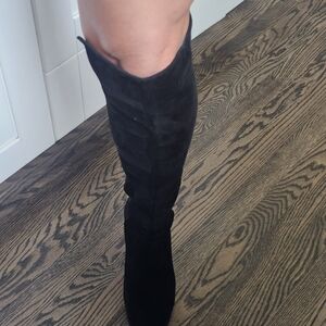 Elegant Black Over-the-Knee Women's Boots